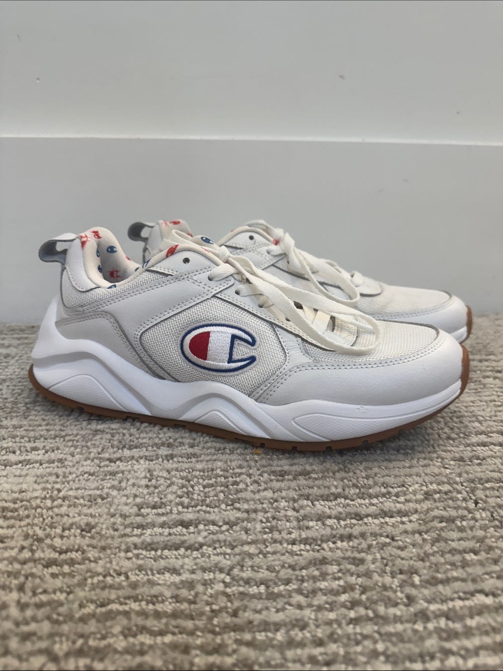 Champion 93Eighteen Classic White Chunky Sneakers